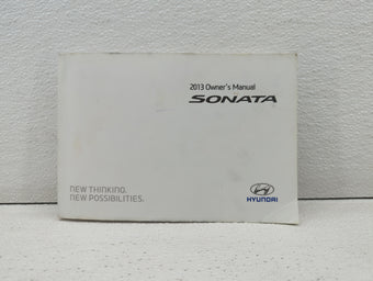 compare product 2013 Hyundai Sonata Owners Manual Book Guide OEM Used Auto Parts