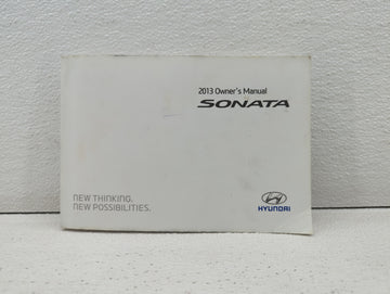 2013 Hyundai Sonata Owners Manual Book Guide OEM Used Auto Parts - Oemusedautoparts1.com