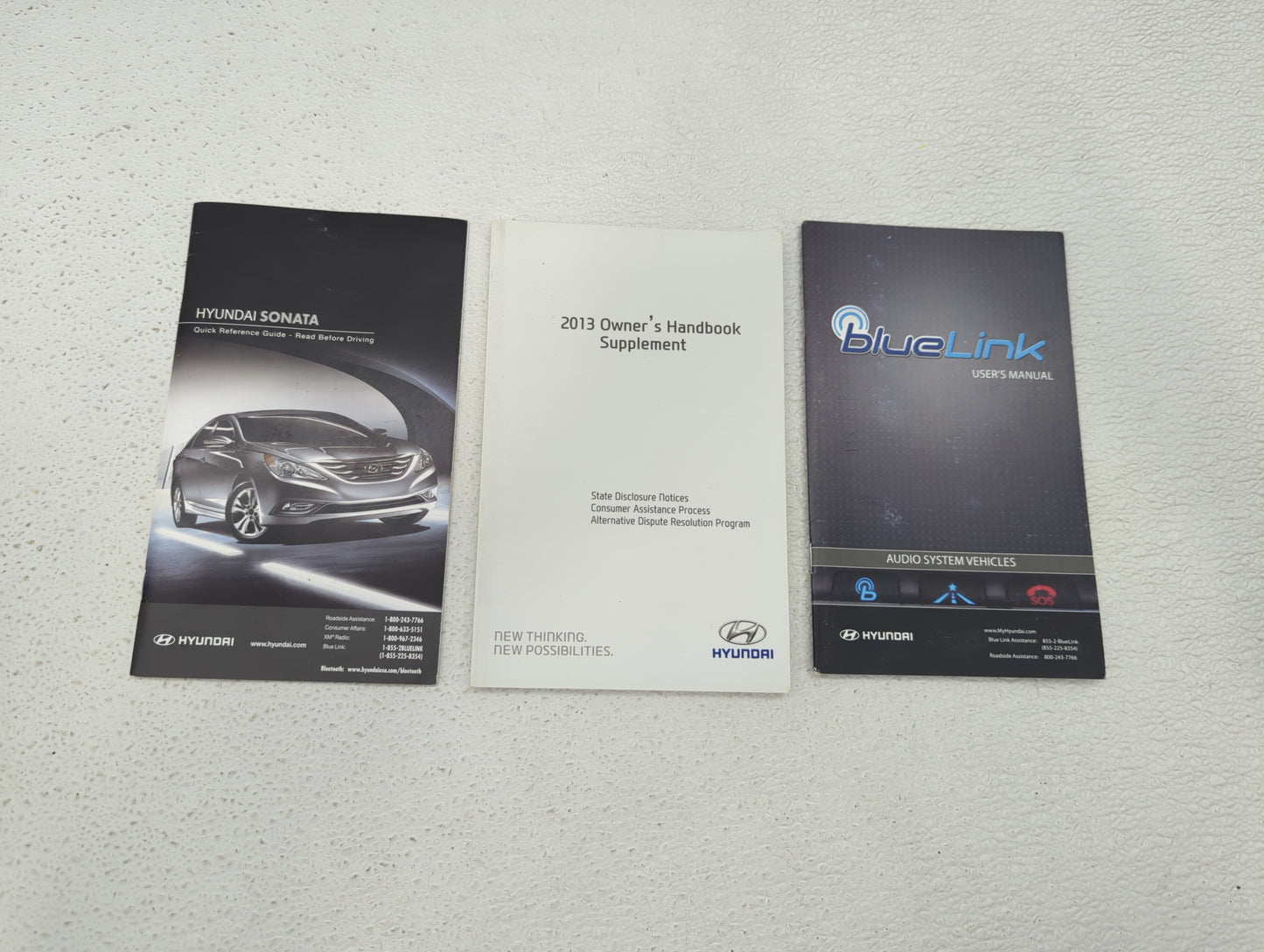 2013 Hyundai Sonata Owners Manual Book Guide OEM Used Auto Parts - Oemusedautoparts1.com