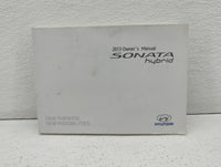 2013 Hyundai Sonata Owners Manual Book Guide OEM Used Auto Parts - Oemusedautoparts1.com