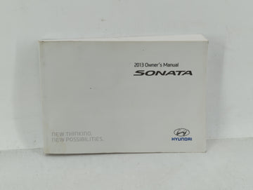 2013 Hyundai Sonata Owners Manual Book Guide OEM Used Auto Parts - Oemusedautoparts1.com