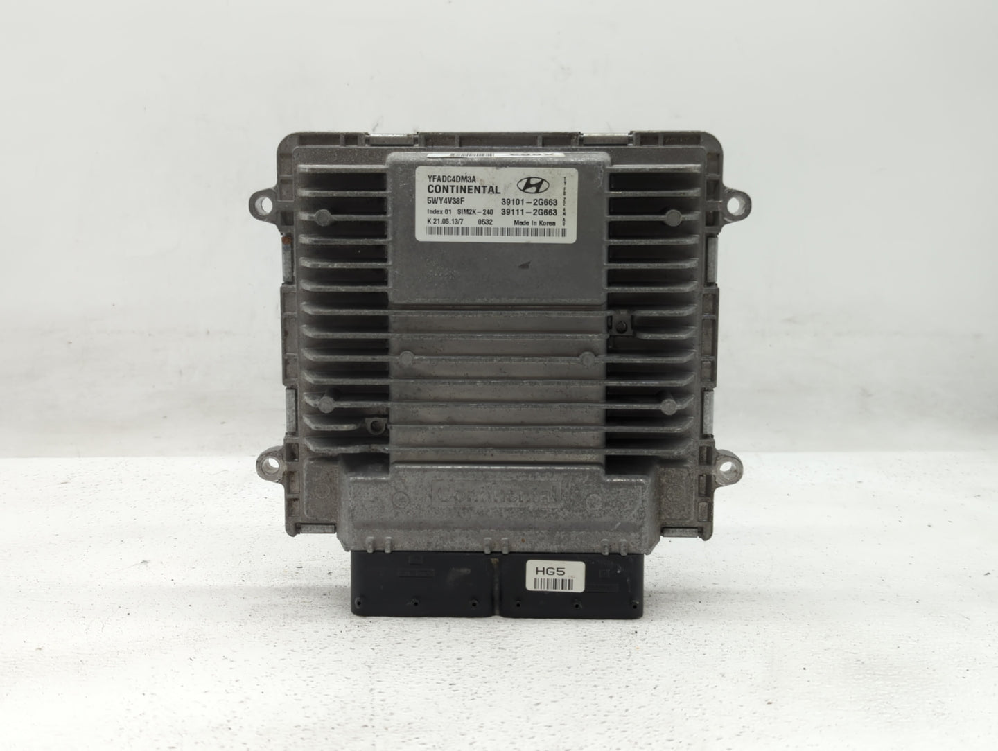 2011-2014 Hyundai Sonata PCM Engine Control Computer ECU ECM PCU OEM P/N:39111-2G672 39101-2G662 Fits Fits 2011 2012 2013 20