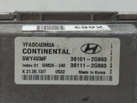 2011-2014 Hyundai Sonata PCM Engine Control Computer ECU ECM PCU OEM P/N:39111-2G672 39101-2G662 Fits Fits 2011 2012 2013 20