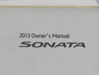 2013 Hyundai Sonata Owners Manual Book Guide OEM Used Auto Parts - Oemusedautoparts1.com
