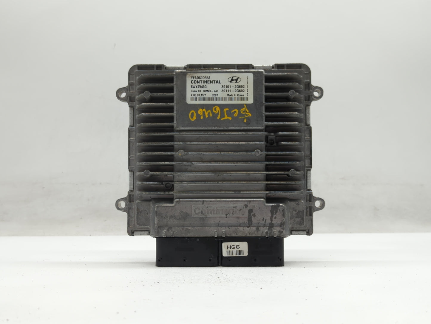 2011-2014 Hyundai Sonata PCM Engine Control Computer ECU ECM PCU OEM P/N:39101-2G692 39111-2G690 Fits Fits 2011 2012 2013 20