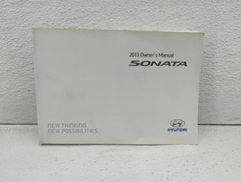 compare product 2013 Hyundai Sonata Owners Manual Book Guide OEM Used Auto Parts