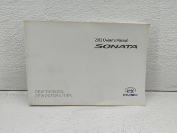 2013 Hyundai Sonata Owners Manual Book Guide OEM Used Auto Parts - Oemusedautoparts1.com