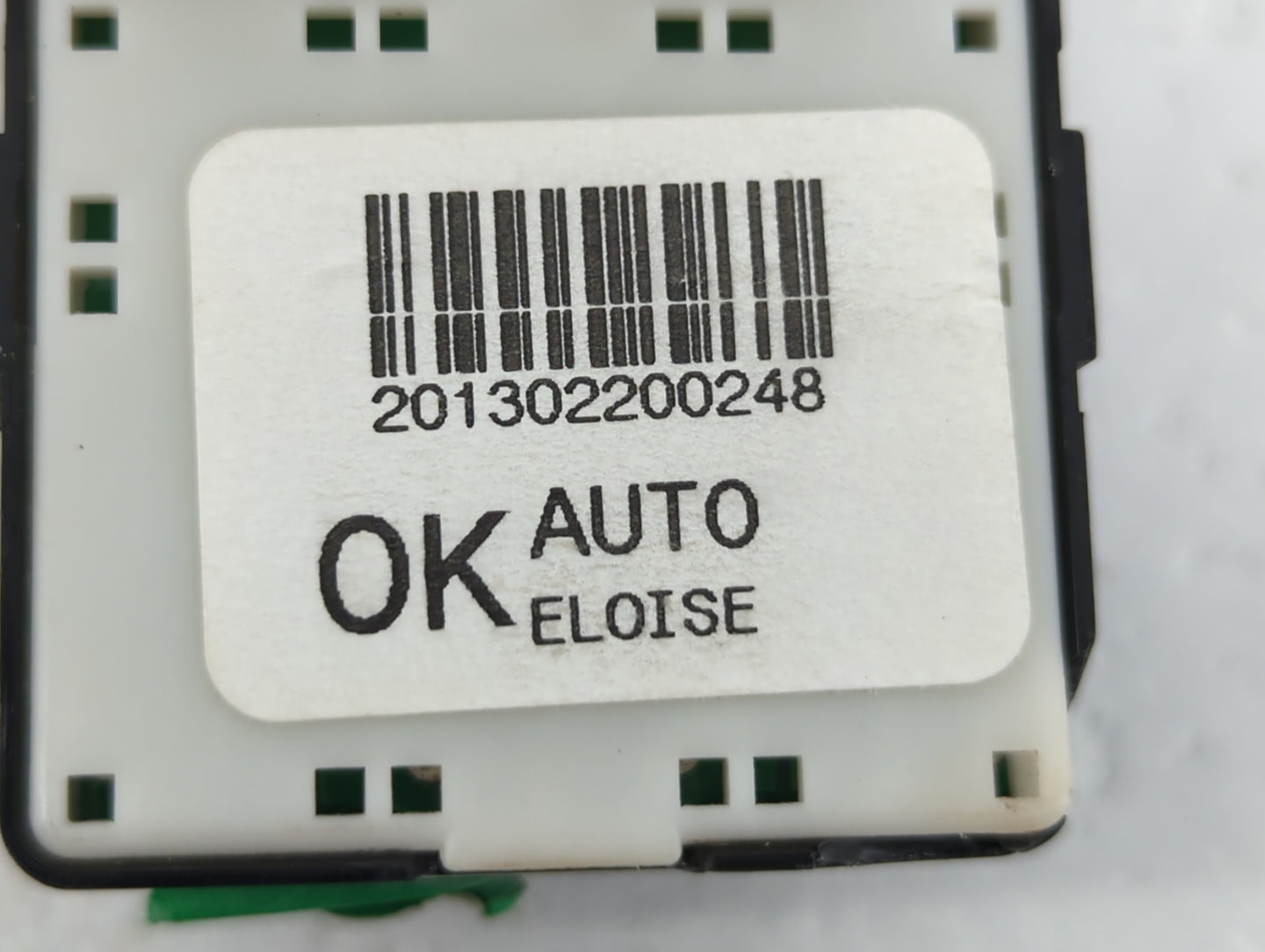 2011-2015 Hyundai Sonata Master Power Window Switch Replacement Driver Side Left P/N:202008875 202008876 Fits OEM Used Auto 
