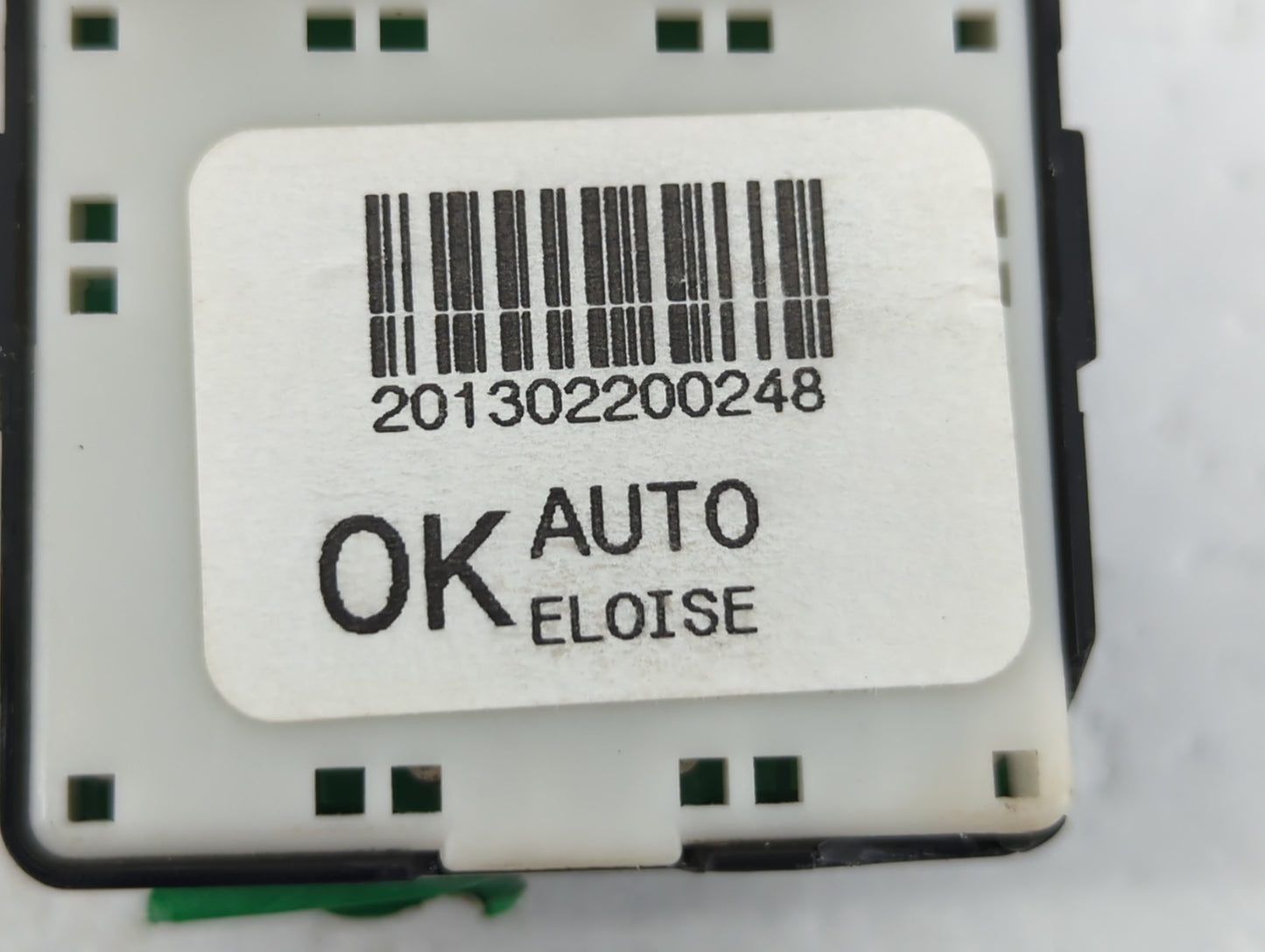 2011-2015 Hyundai Sonata Master Power Window Switch Replacement Driver Side Left P/N:202008875 202008876 Fits OEM Used Auto 
