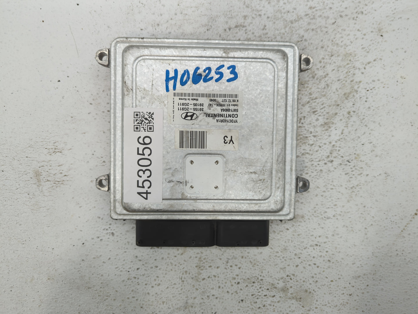 2011-2015 Hyundai Sonata PCM Engine Control Computer ECU ECM PCU OEM P/N:39105-2G912 39155-2G912 Fits OEM Used Auto Parts - 
