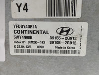2011-2015 Hyundai Sonata PCM Engine Control Computer ECU ECM PCU OEM P/N:39105-2G912 39155-2G912 Fits OEM Used Auto Parts - 
