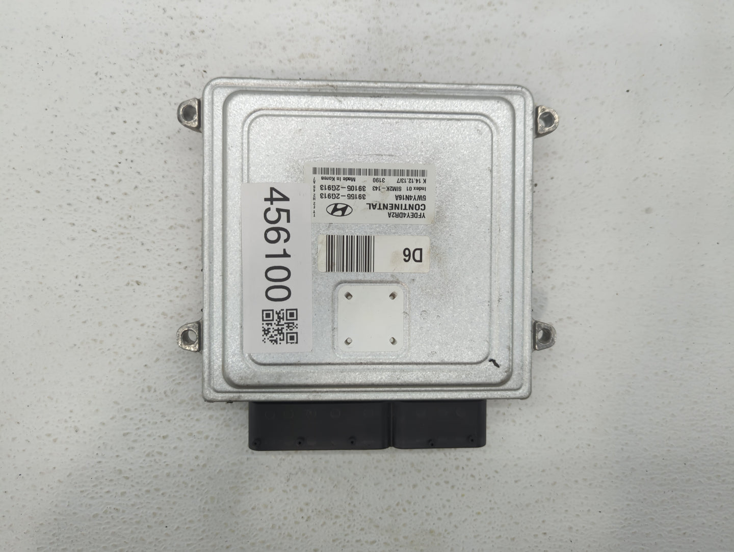 2011-2015 Hyundai Sonata PCM Engine Control Computer ECU ECM PCU OEM P/N:39105-2G913 39155-2G913 Fits OEM Used Auto Parts - 