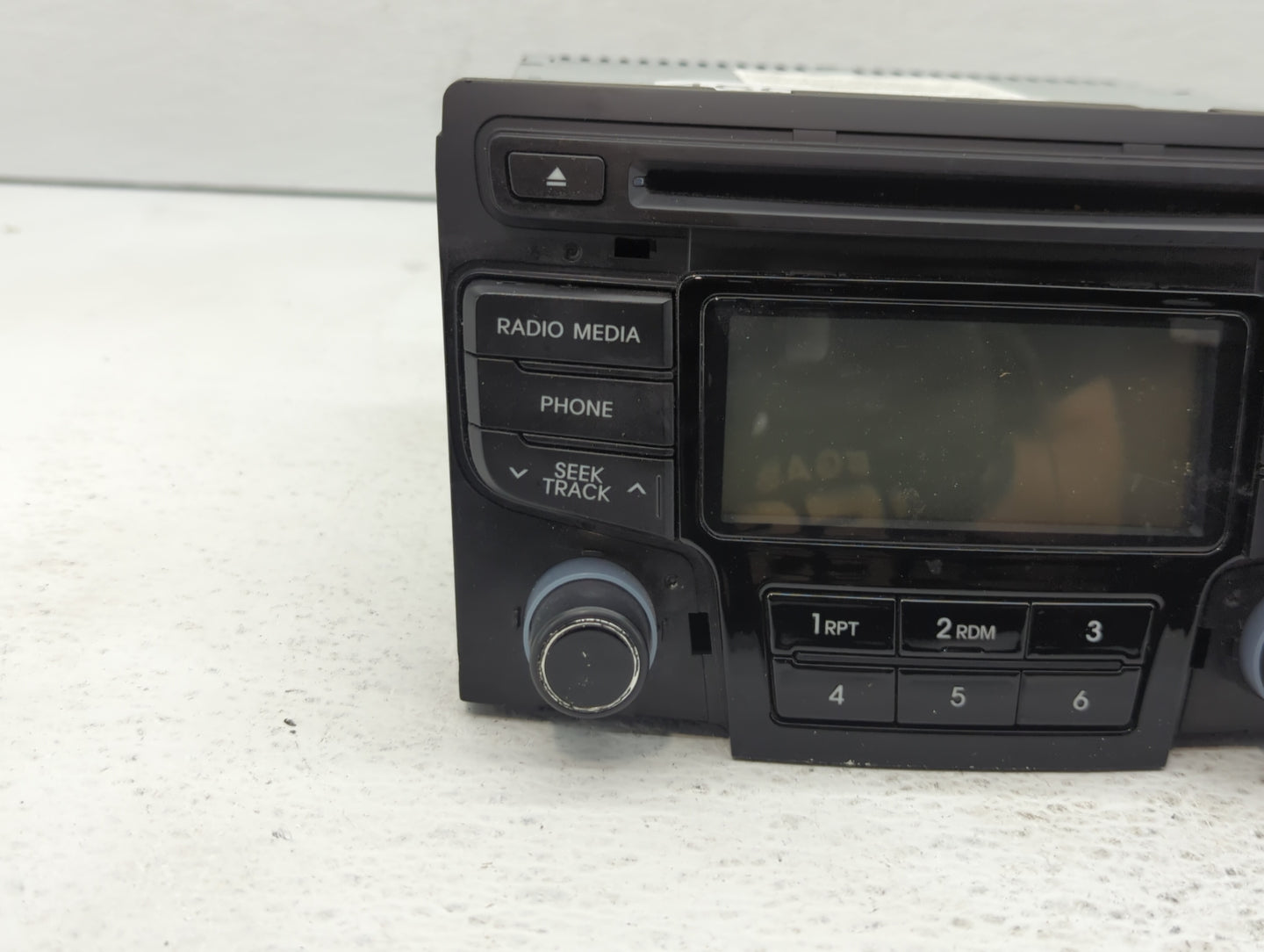 2013-2014 Hyundai Sonata Radio AM FM Cd Player Receiver Replacement P/N:96180-3Q8504X 96180-3Q8004X Fits Fits 2013 2014 OEM 