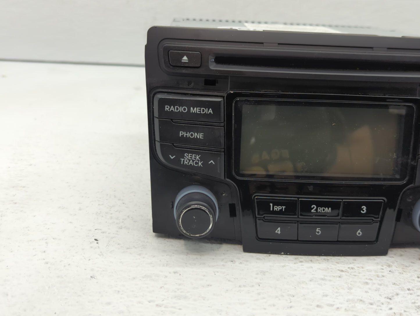 2013-2014 Hyundai Sonata Radio AM FM Cd Player Receiver Replacement P/N:96180-3Q8504X 96180-3Q8004X Fits Fits 2013 2014 OEM 