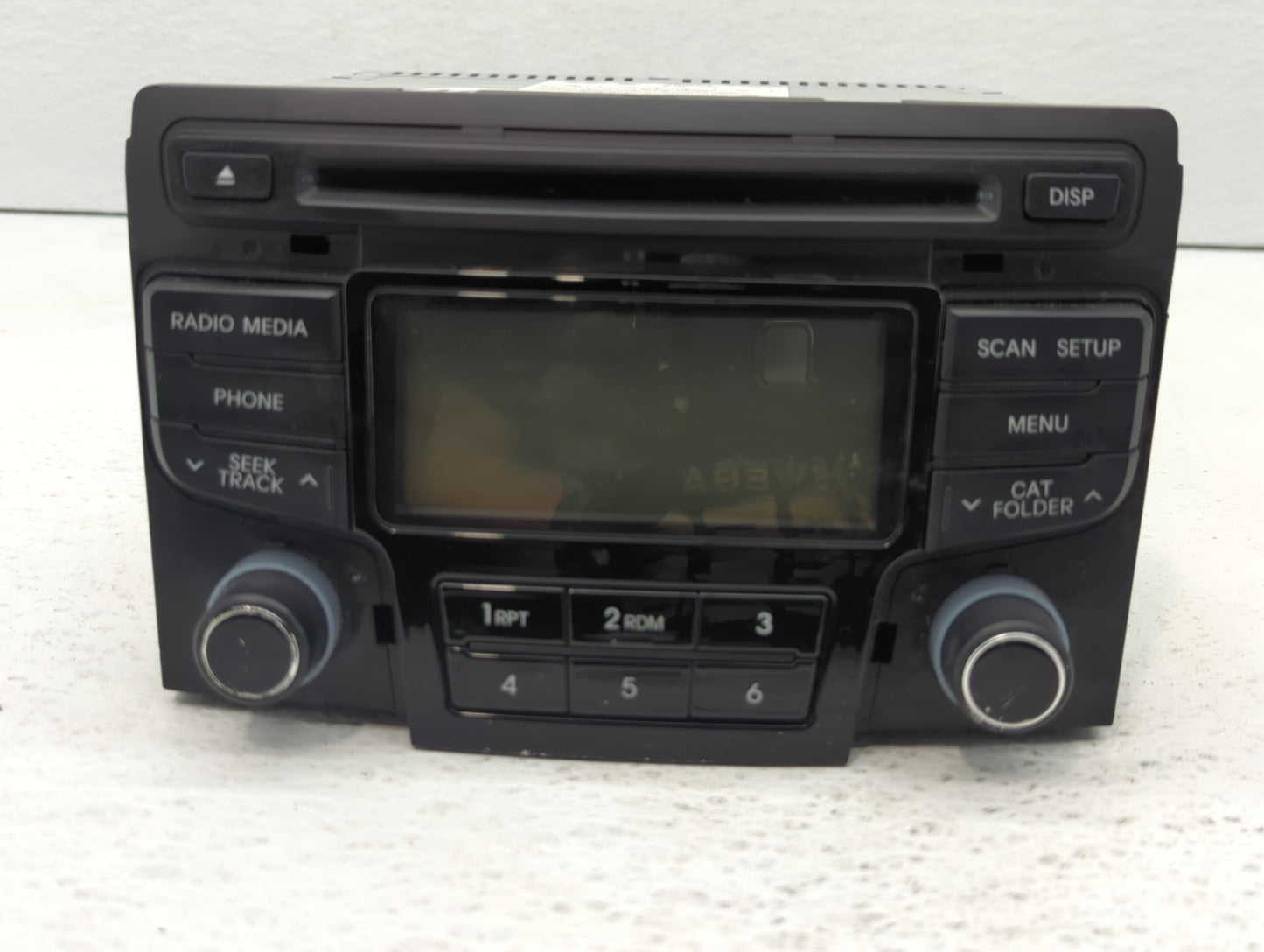2013-2014 Hyundai Sonata Radio AM FM Cd Player Receiver Replacement P/N:96180-3Q8504X 96180-3Q8004X Fits Fits 2013 2014 OEM 