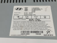 2013-2014 Hyundai Sonata Radio AM FM Cd Player Receiver Replacement P/N:96180-3Q8504X 96180-3Q8004X Fits Fits 2013 2014 OEM 