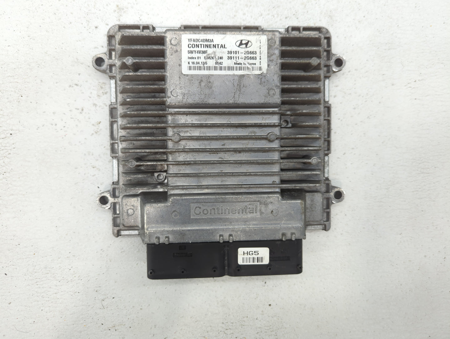 2011-2014 Hyundai Sonata PCM Engine Control Computer ECU ECM PCU OEM P/N:39111-2G662 39101-2G662 Fits Fits 2011 2012 2013 20