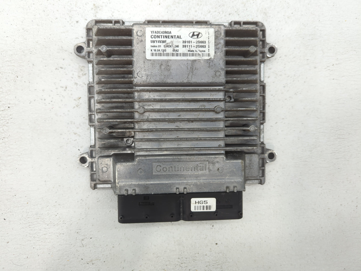 2011-2014 Hyundai Sonata PCM Engine Control Computer ECU ECM PCU OEM P/N:39111-2G662 39101-2G662 Fits Fits 2011 2012 2013 20