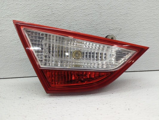 2011-2014 Hyundai Sonata Tail Light Assembly Driver Left OEM P/N:92403-3Q Fits Fits 2011 2012 2013 2014 OEM Used Auto Parts 