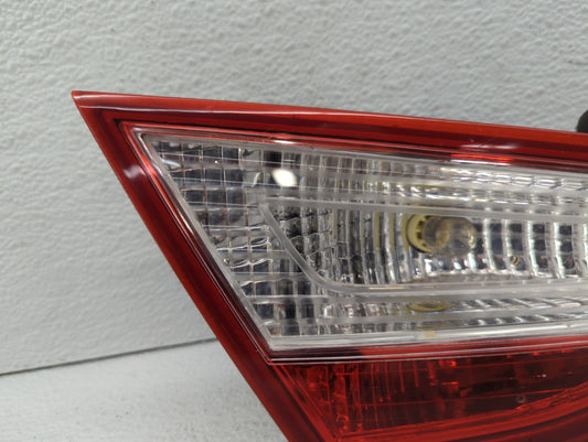 2011-2014 Hyundai Sonata Tail Light Assembly Driver Left OEM P/N:92403-3Q Fits Fits 2011 2012 2013 2014 OEM Used Auto Parts