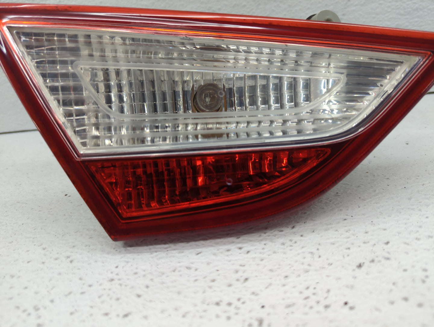 2011-2014 Hyundai Sonata Tail Light Assembly Driver Left OEM P/N:92403-3Q Fits Fits 2011 2012 2013 2014 OEM Used Auto Parts 