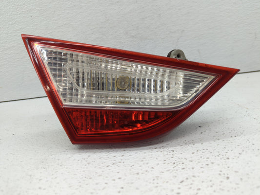 2011-2014 Hyundai Sonata Tail Light Assembly Driver Left OEM P/N:92403-3Q Fits Fits 2011 2012 2013 2014 OEM Used Auto Parts 