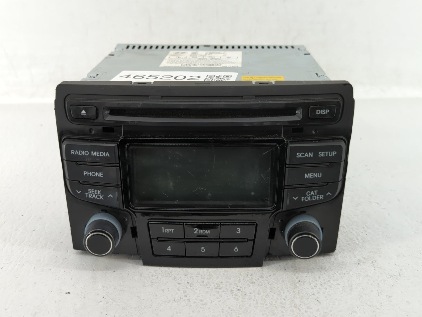 2012-2014 Hyundai Sonata Am Fm Cd Player Radio Receiver - Oemusedautoparts1.com