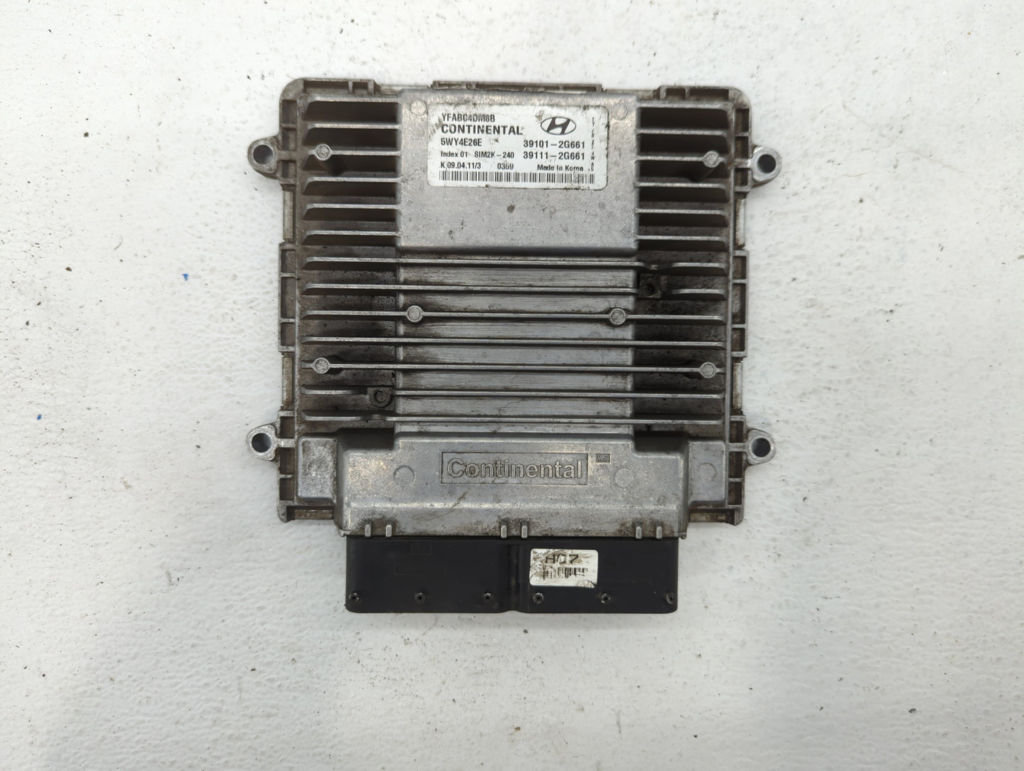 2011-2014 Hyundai Sonata PCM Engine Control Computer ECU ECM PCU OEM P/N:39111-2G661 39101-2G661 Fits Fits 2011 2012 2013 20
