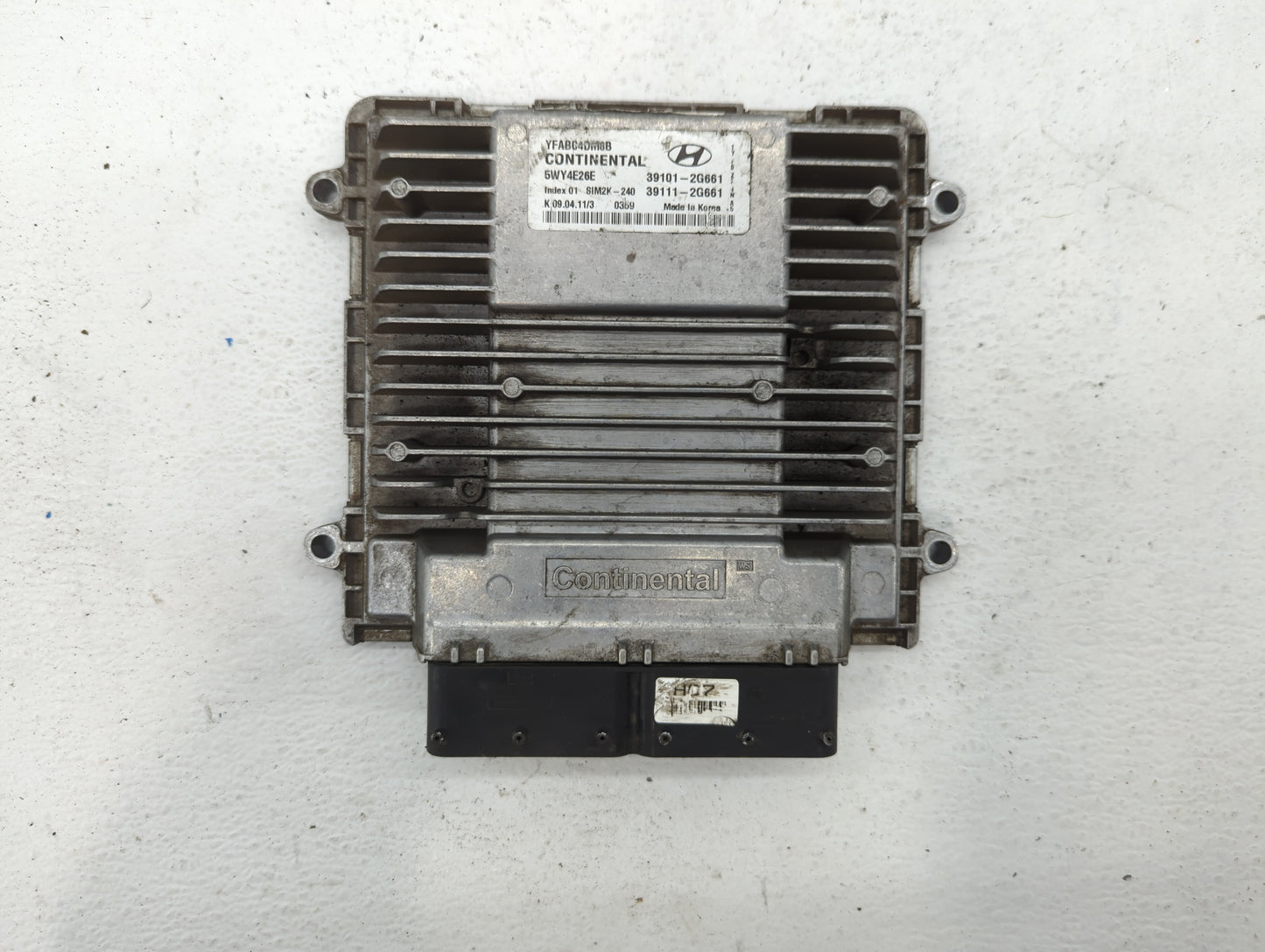 2011-2014 Hyundai Sonata PCM Engine Control Computer ECU ECM PCU OEM P/N:39111-2G661 39101-2G661 Fits Fits 2011 2012 2013 20