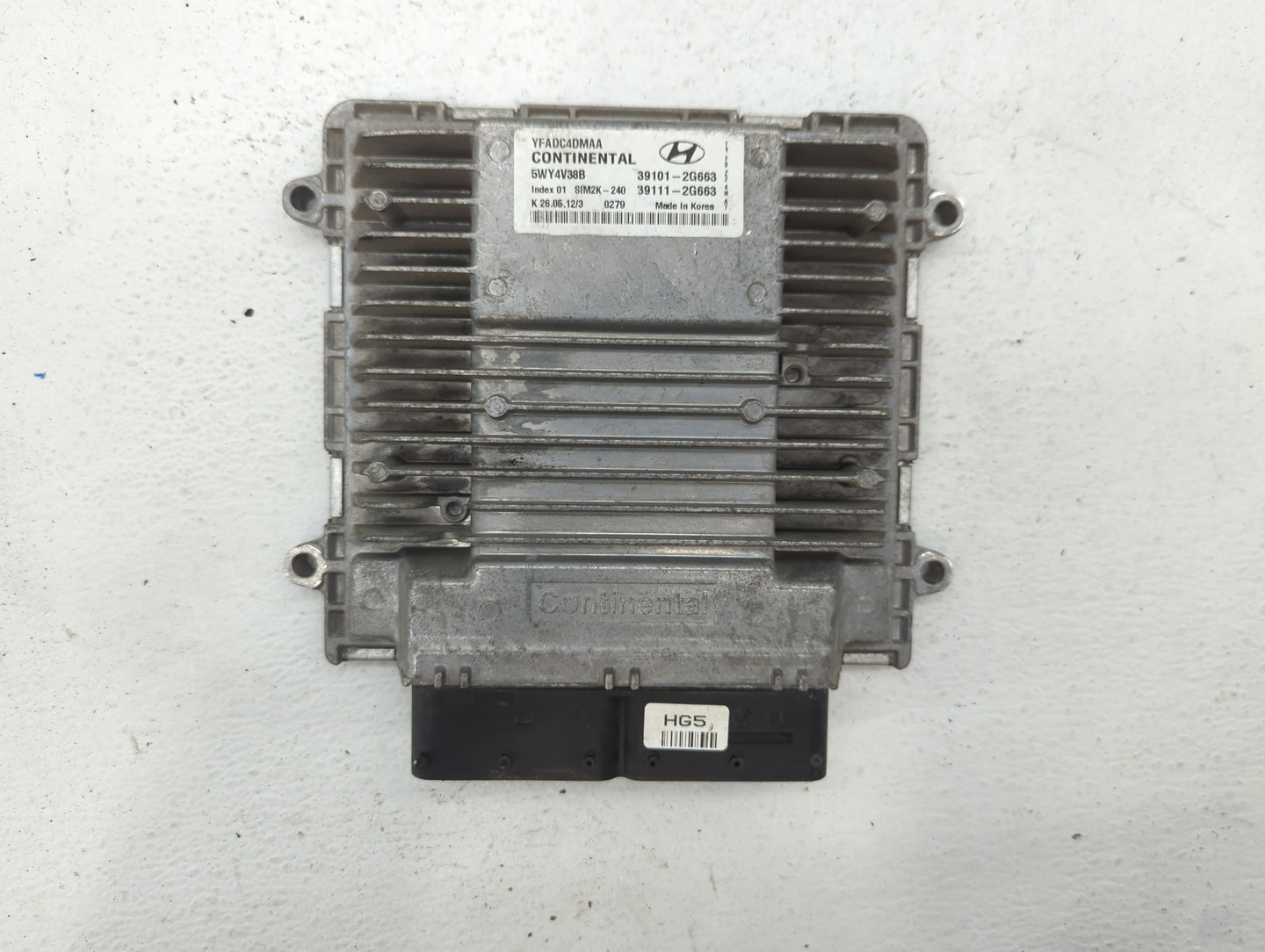 2011-2014 Hyundai Sonata PCM Engine Control Computer ECU ECM PCU OEM P/N:39111-2G664 39101-2G664 Fits Fits 2011 2012 2013 20