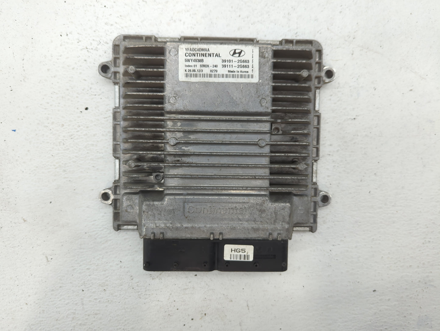 2011-2014 Hyundai Sonata PCM Engine Control Computer ECU ECM PCU OEM P/N:39111-2G664 39101-2G664 Fits Fits 2011 2012 2013 20