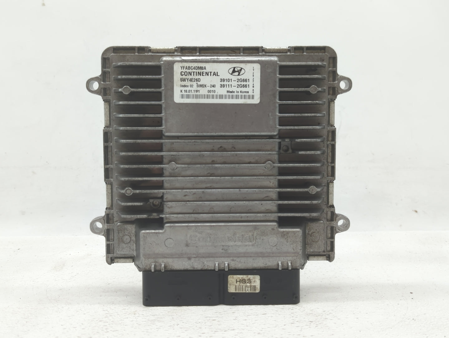 2011-2014 Hyundai Sonata PCM Engine Control Computer ECU ECM PCU OEM P/N:39111-2G661 39101-2G661 Fits Fits 2011 2012 2013 20