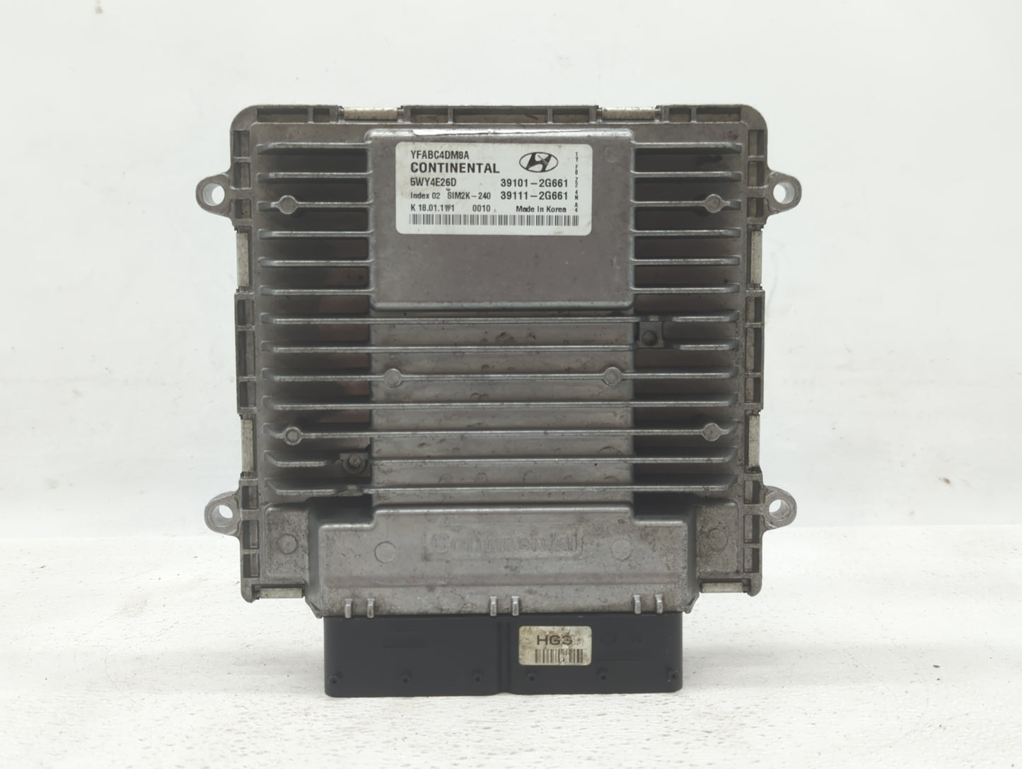 2011-2014 Hyundai Sonata PCM Engine Control Computer ECU ECM PCU OEM P/N:39111-2G661 39101-2G661 Fits Fits 2011 2012 2013 20