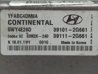 2011-2014 Hyundai Sonata PCM Engine Control Computer ECU ECM PCU OEM P/N:39111-2G661 39101-2G661 Fits Fits 2011 2012 2013 20