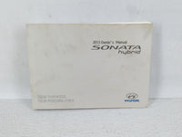 2013 Hyundai Sonata Owners Manual Book Guide OEM Used Auto Parts - Oemusedautoparts1.com
