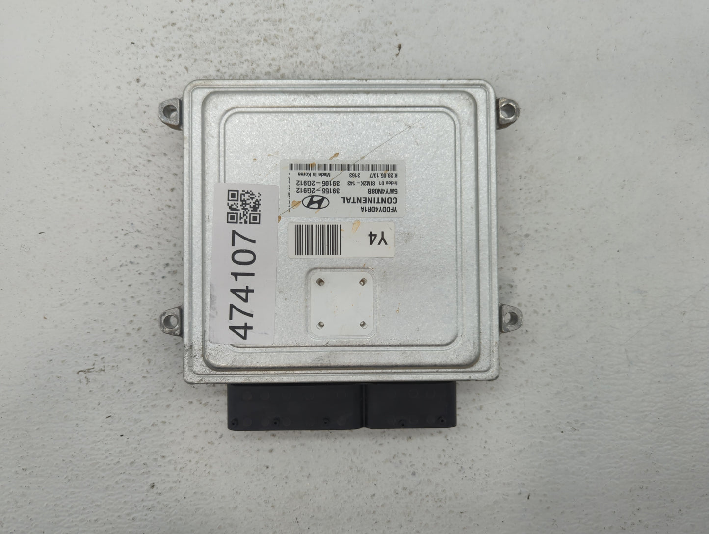 2011-2015 Hyundai Sonata PCM Engine Control Computer ECU ECM PCU OEM P/N:39105-2G912 39155-2G912 Fits OEM Used Auto Parts - 
