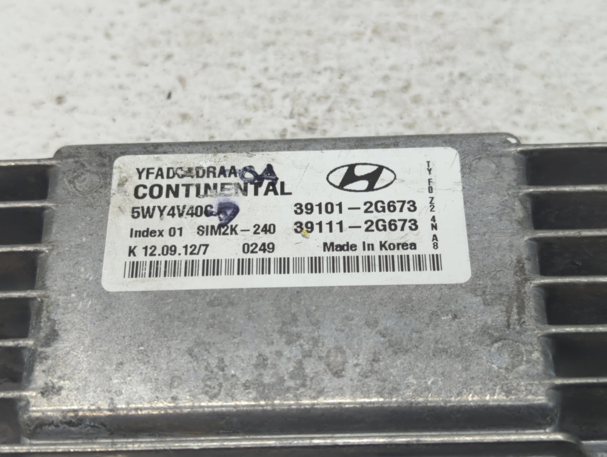 2011-2014 Hyundai Sonata PCM Engine Control Computer ECU ECM PCU OEM P/N:39111-2G664 39101-2G664 Fits 2011 2012 2013 2014 OE