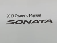 2013 Hyundai Sonata Owners Manual Book Guide OEM Used Auto Parts - Oemusedautoparts1.com