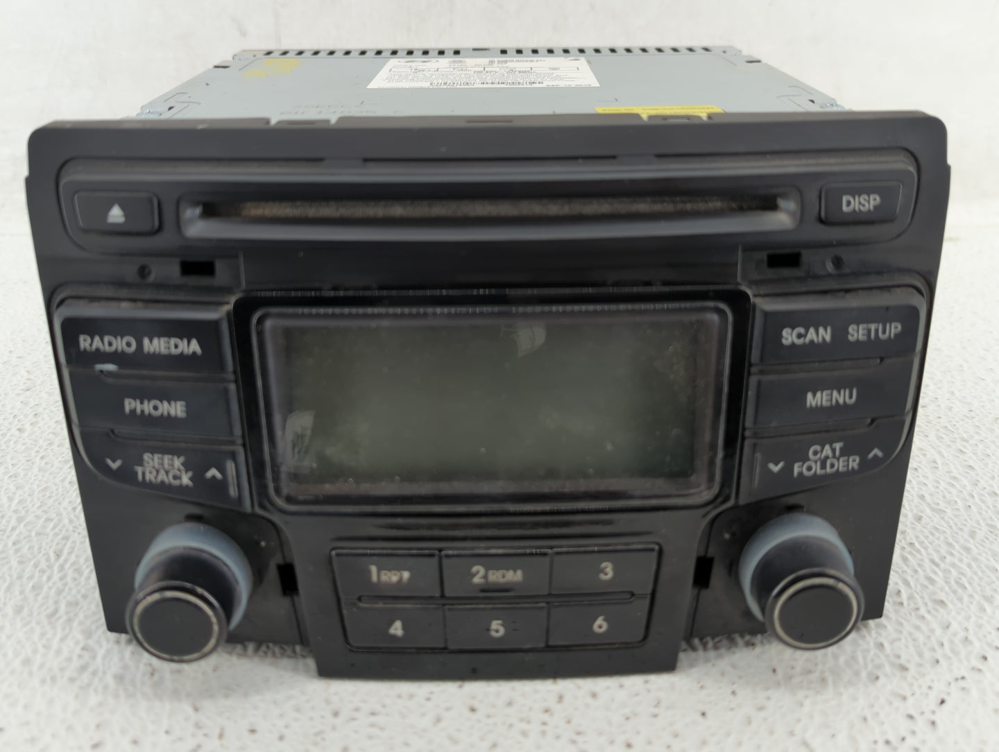 2013-2014 Hyundai Sonata Am Fm Cd Player Radio Receiver - Oemusedautoparts1.com