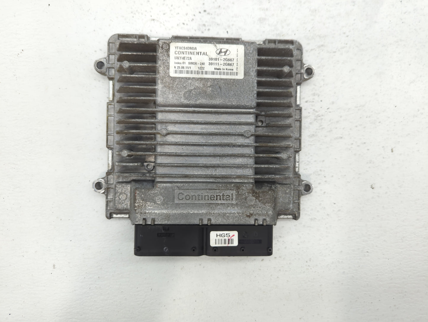 2011-2014 Hyundai Sonata PCM Engine Control Computer ECU ECM PCU OEM P/N:39101-2G667 39111-2G669 Fits Fits 2011 2012 2013 20