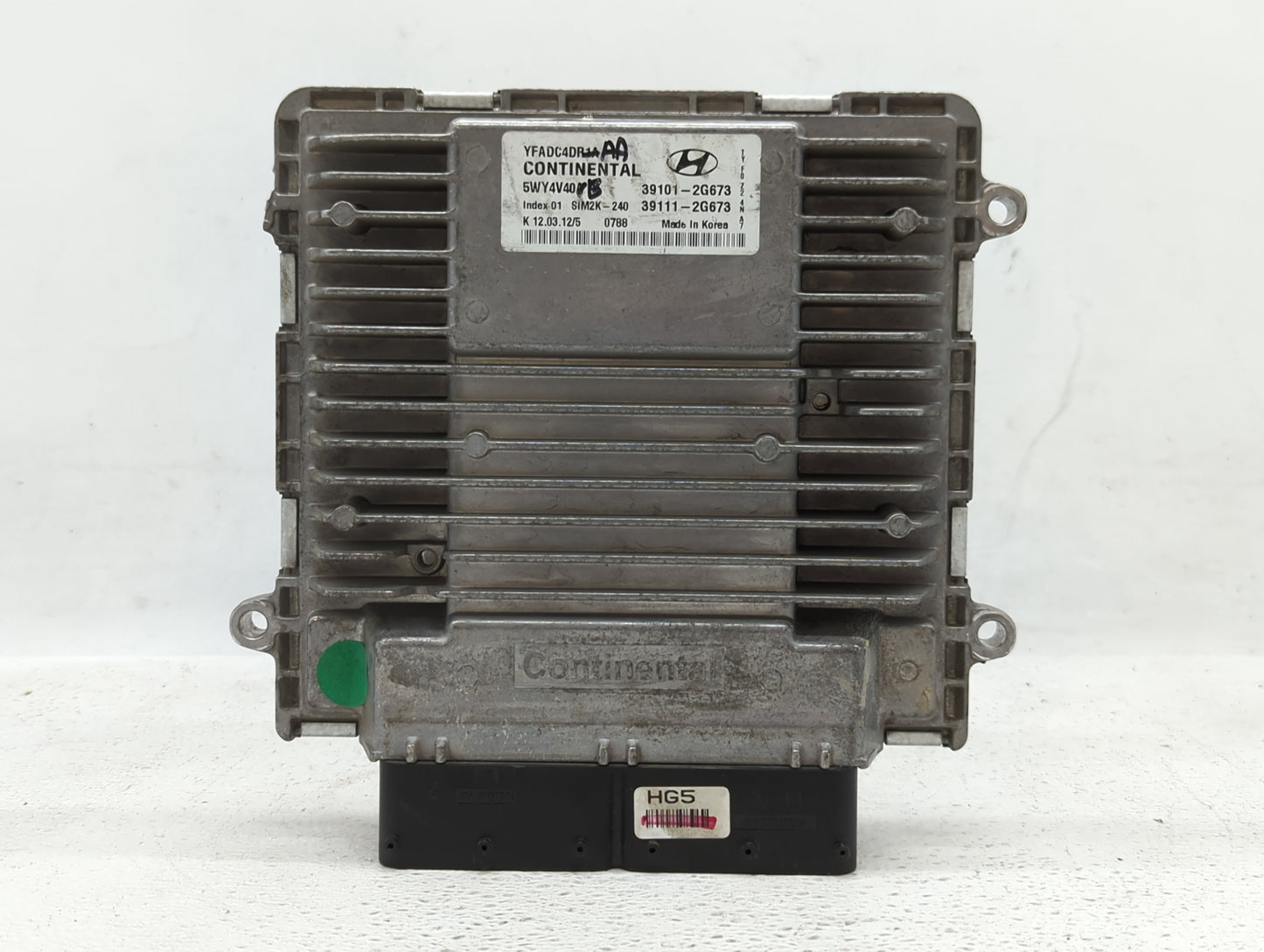2011-2014 Hyundai Sonata PCM Engine Control Computer ECU ECM PCU OEM P/N:39111-2G673 39111-2G663 Fits Fits 2011 2012 2013 20