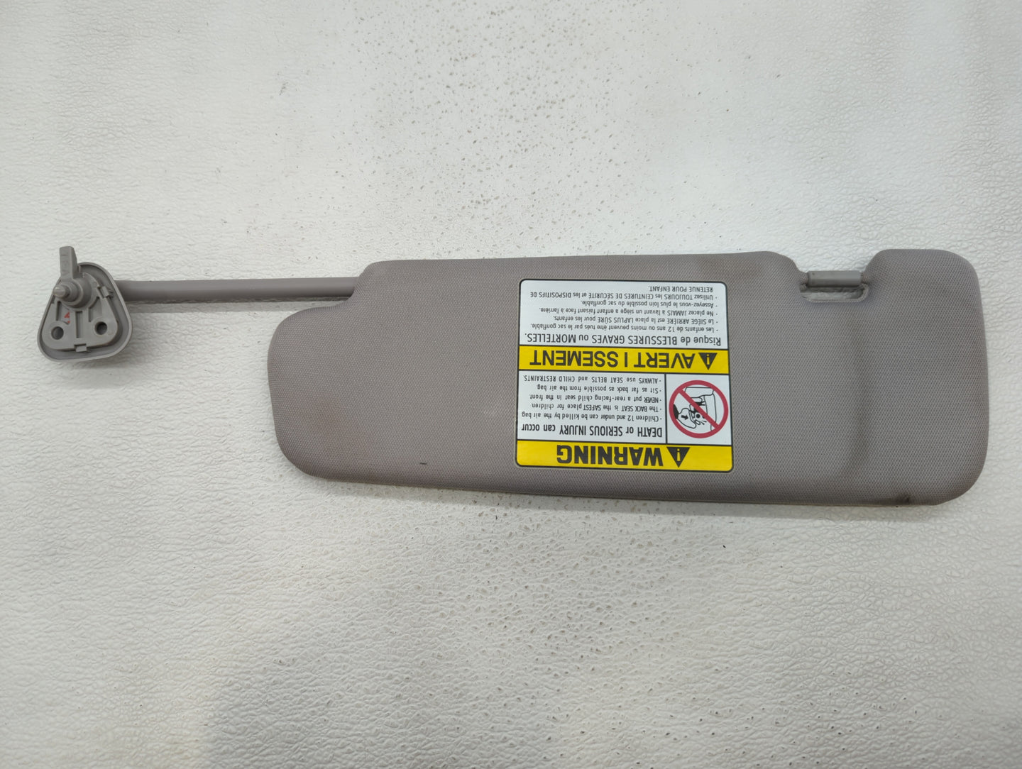 2011-2014 Hyundai Sonata Sun Visor Shade Replacement Passenger Right Mirror Fits Fits 2011 2012 2013 2014 OEM Used Auto Part