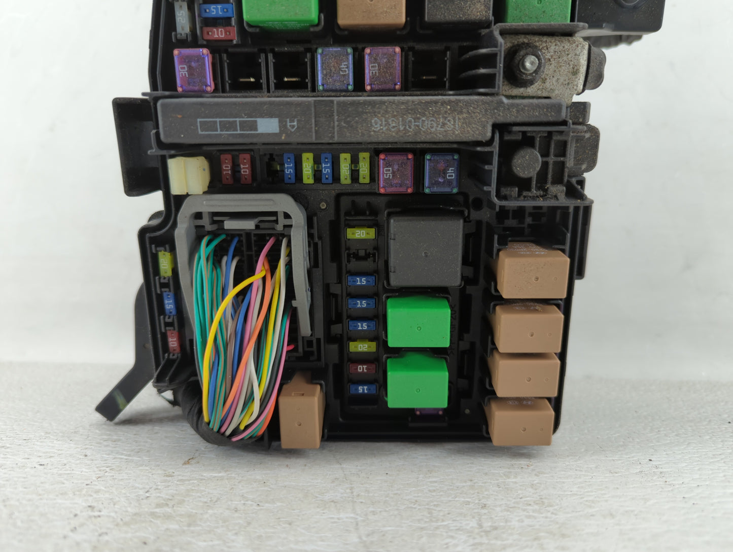 2011-2014 Hyundai Sonata Fusebox Fuse Box Panel Relay Module P/N:91200-3Q203 91200-3Q170 Fits Fits 2011 2012 2013 2014 OEM U