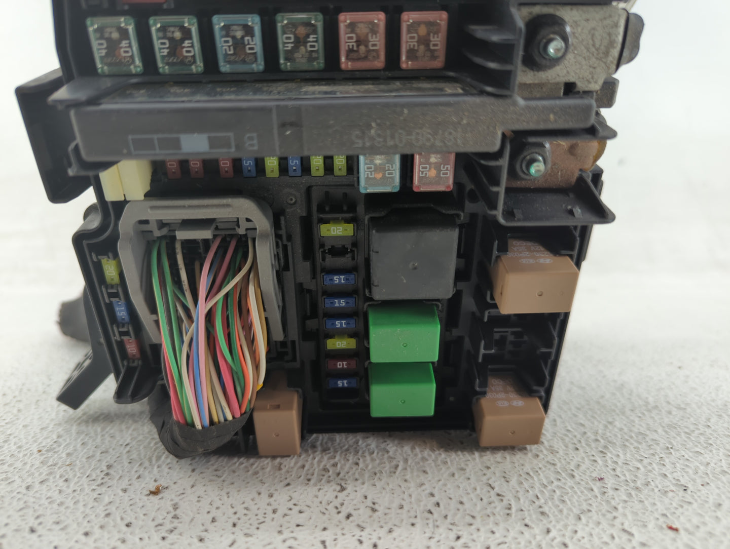 2013-2015 Hyundai Sonata Fusebox Fuse Box Panel Relay Module P/N:91251-4R030 91251-4R033, 130830 1445 Fits Fits 2013 2014 20