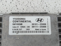 2011-2014 Hyundai Sonata PCM Engine Control Computer ECU ECM PCU OEM P/N:39111-2G668 39101-2G668 Fits Fits 2011 2012 2013 20