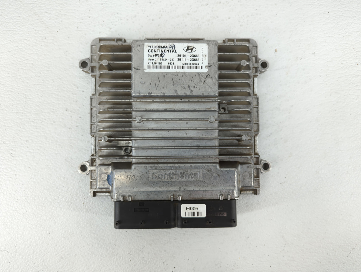 2011-2014 Hyundai Sonata PCM Engine Control Computer ECU ECM PCU OEM P/N:39111-2G668 39101-2G668 Fits Fits 2011 2012 2013 20