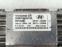 2011-2014 Hyundai Sonata PCM Engine Control Computer ECU ECM PCU OEM P/N:39111-2G668 39101-2G668 Fits Fits 2011 2012 2013 20