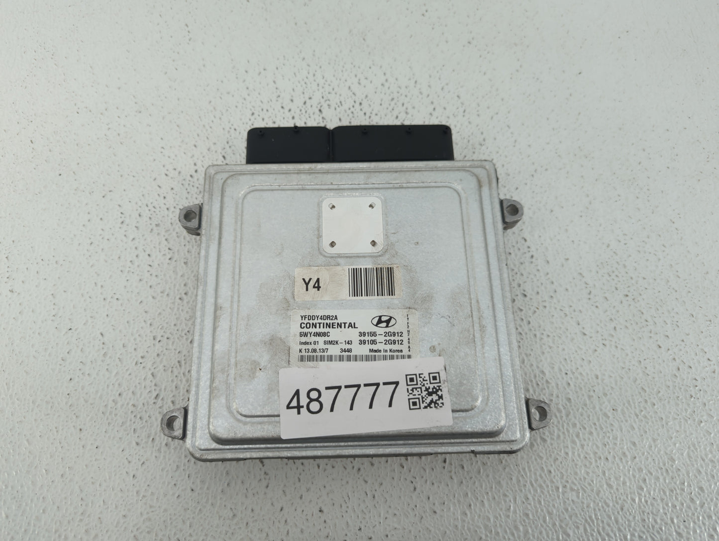 2011-2015 Hyundai Sonata PCM Engine Control Computer ECU ECM PCU OEM P/N:39105-2G915 39155-2G915 Fits OEM Used Auto Parts - 
