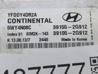 2011-2015 Hyundai Sonata PCM Engine Control Computer ECU ECM PCU OEM P/N:39105-2G915 39155-2G915 Fits OEM Used Auto Parts - 