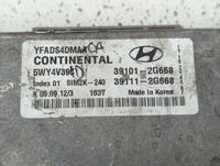 2011-2014 Hyundai Sonata PCM Engine Control Computer ECU ECM PCU OEM P/N:39111-2G668 39101-2G668 Fits Fits 2011 2012 2013 20